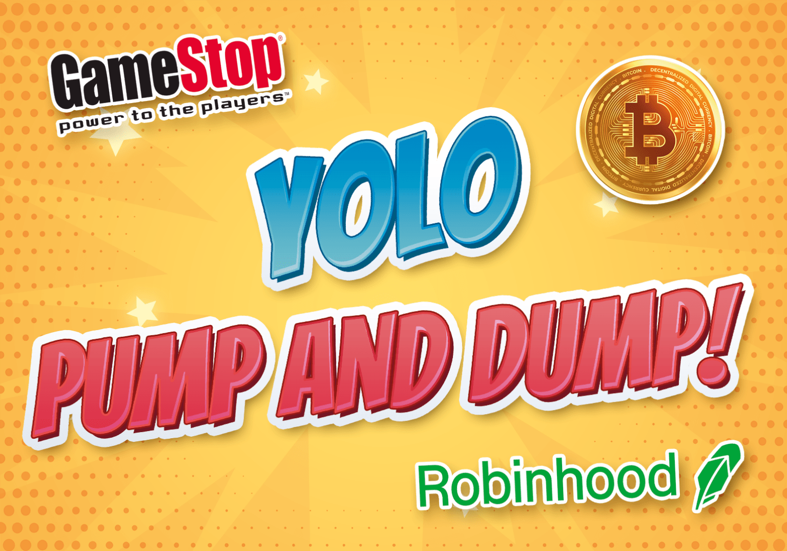YOLO pump dump